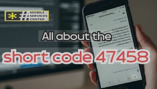 47458 short code text message