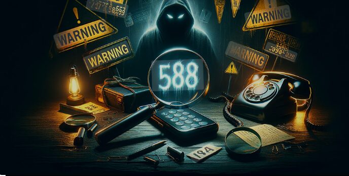 588 area code
