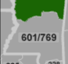what area code is 622