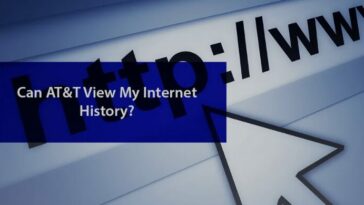 can at&t account holder see internet history
