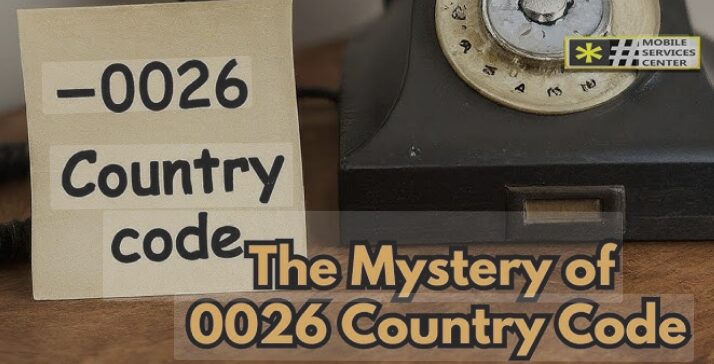 0026 country code