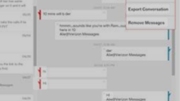 can you see text messages on verizon bill