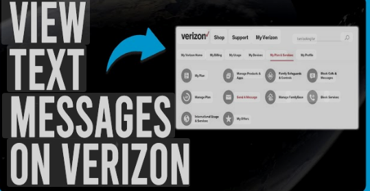 can you see text messages on verizon bill