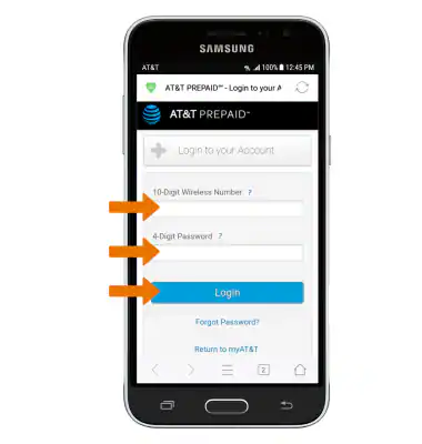 AT&T PREPAID Login