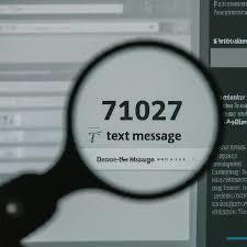 the 71027 Short Code