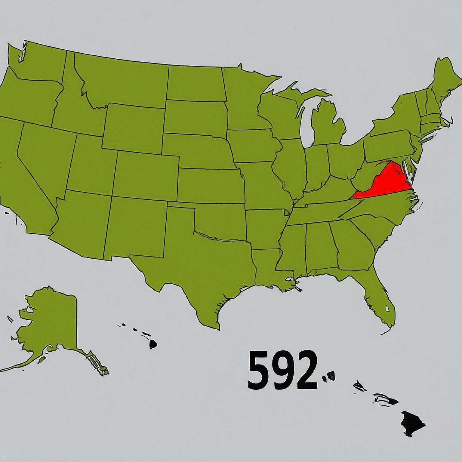 The 592 area code