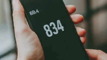 The 834 area code location