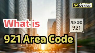 The 921 Area Code