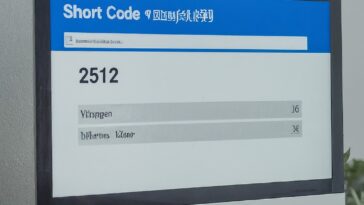 The short code 2512