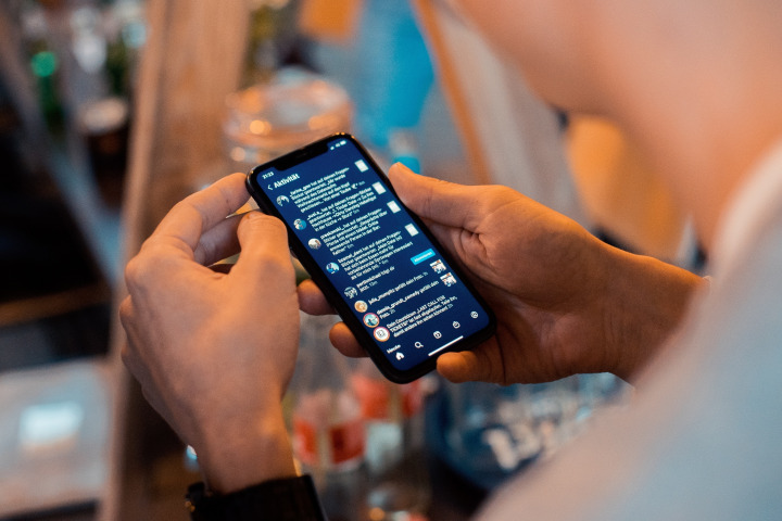 text message from the short code 129