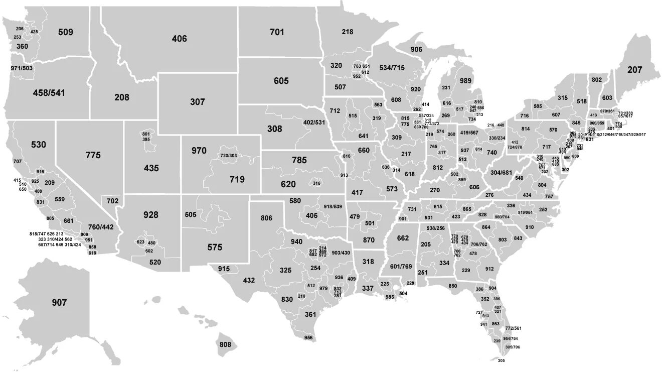 128 area code USA
