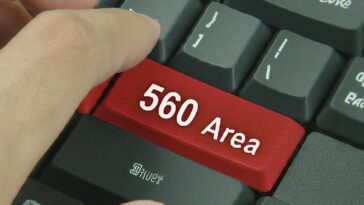 560 area code USA