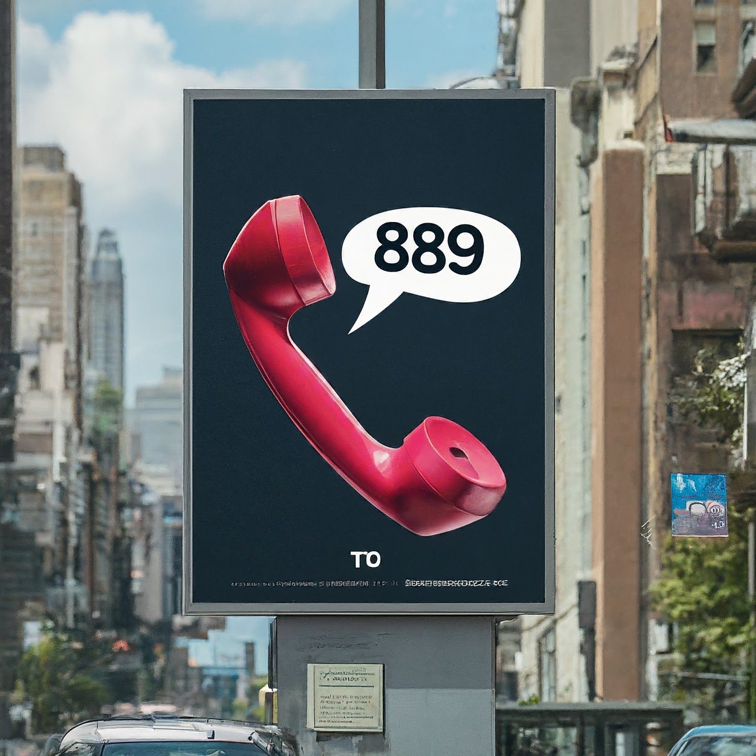 889 Short Code Text Message
