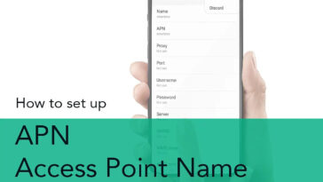 APN (Access Point Name) setting