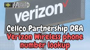 Cellco Partnership dba Verizon Wireless