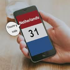 The Country Code +31