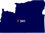 The 541 area code