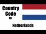 The Country Code +31