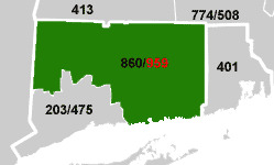 The area code 959