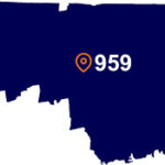 The area code 959