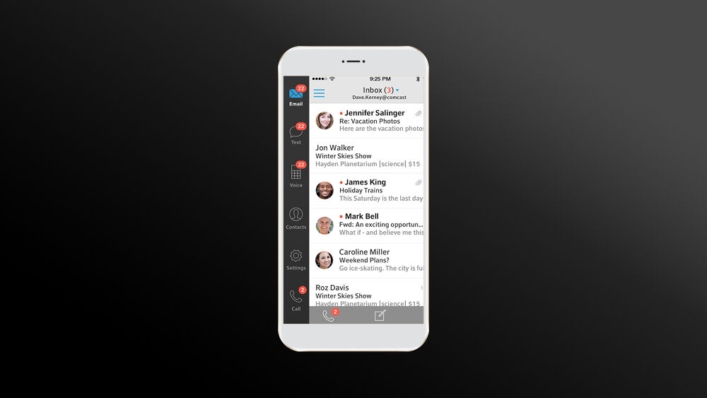 Xfinity Text Message App