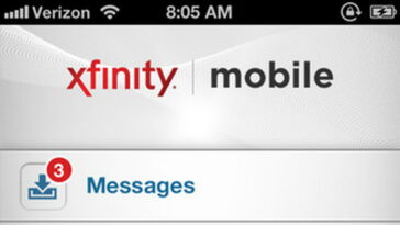 Xfinity Text Message App