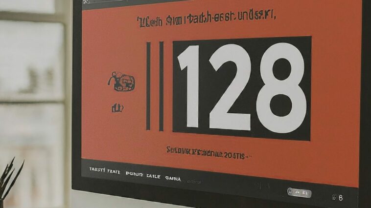 the 128 incoming text