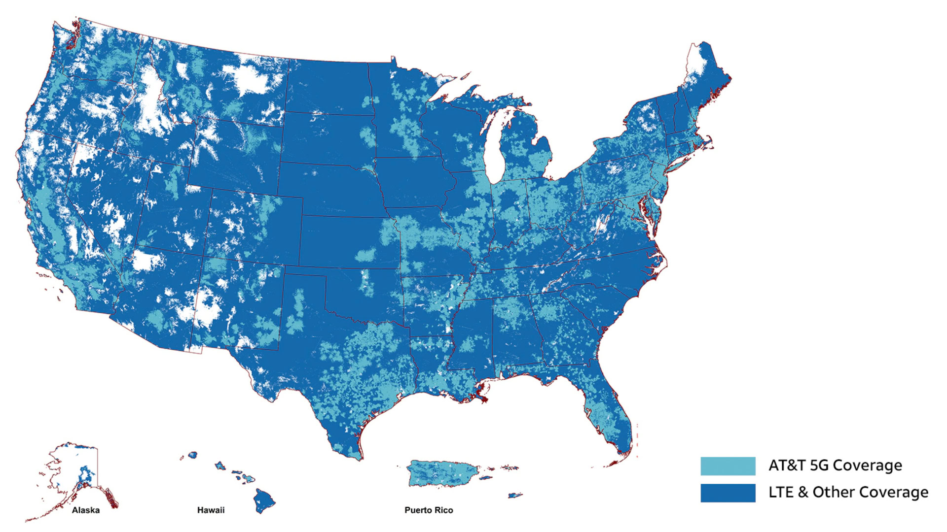 5G network map 