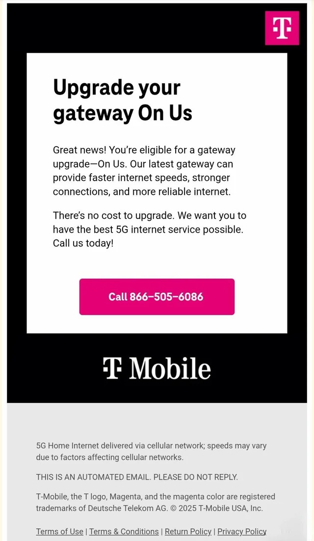 T-Mobile Email-to-Text Gateway Status
