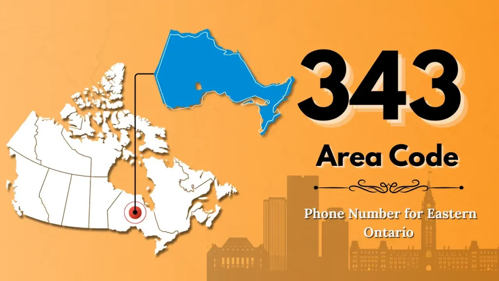 The 343 area code