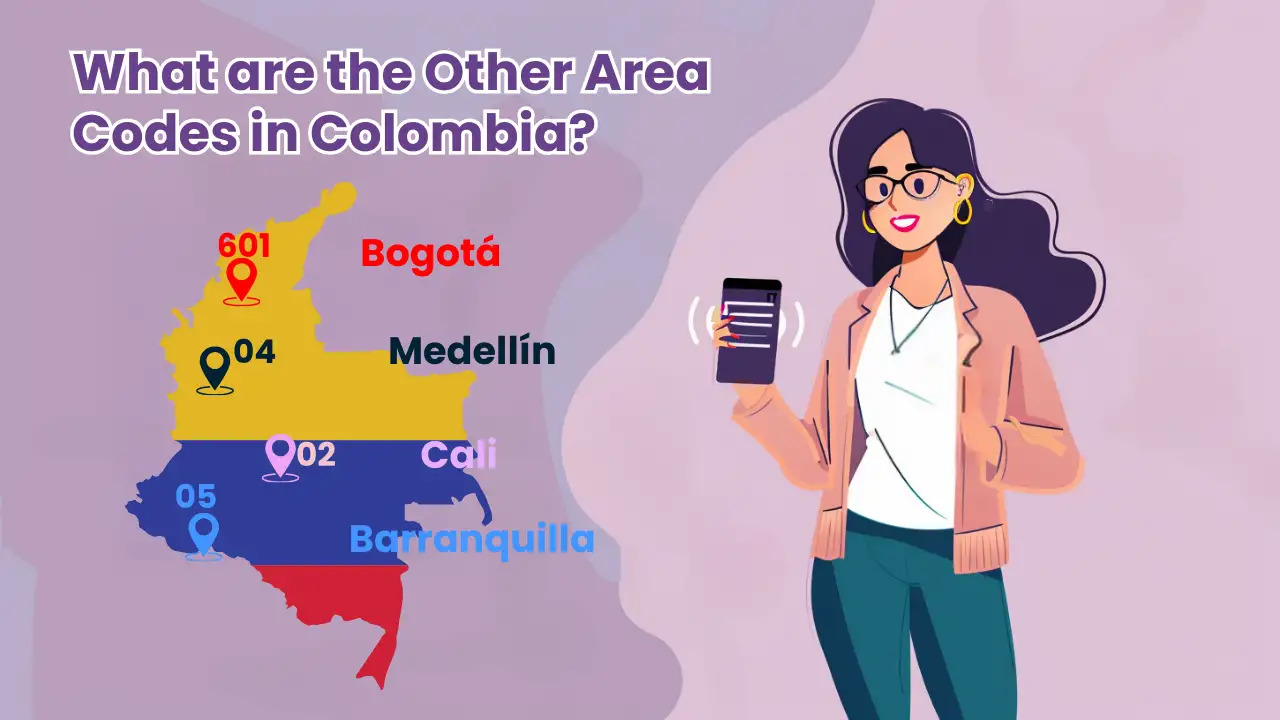 The Colombia area code