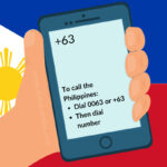 The country code +63