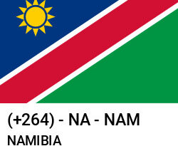 the +264 country code