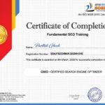 Google SEO Certificate