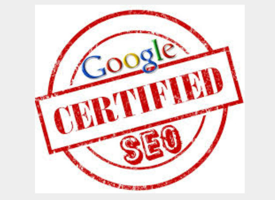 Google SEO certification