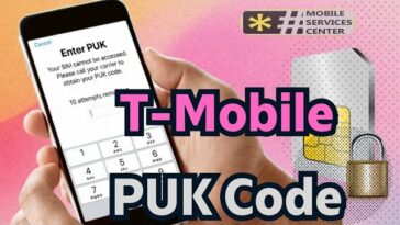 T-Mobile PUK code