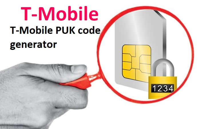 T-Mobile PUK code