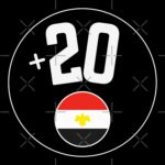 The +20 country code