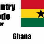 The +233 country code