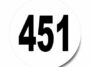 The 451 area code