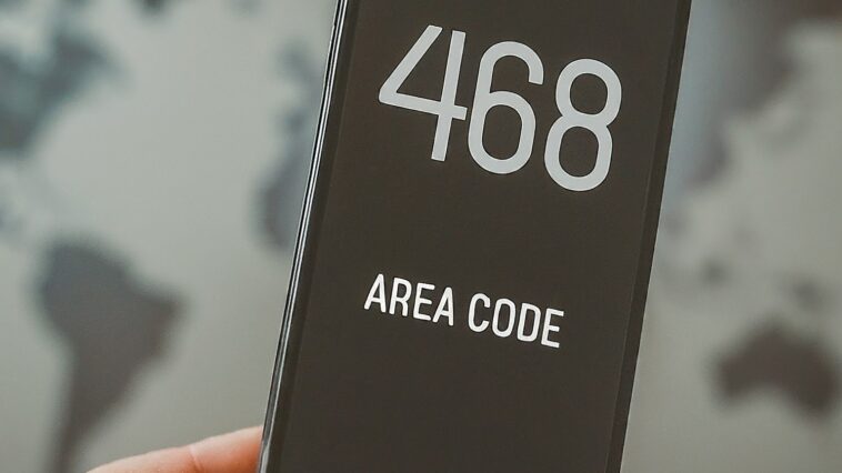 The 468 area code