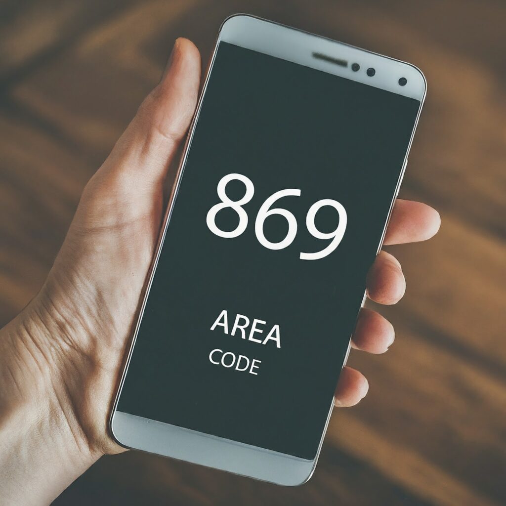 The 869 area code