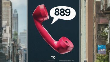 The 889 Text Message