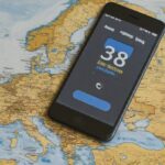 The country code +38