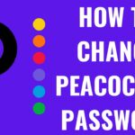 change your Peacock password