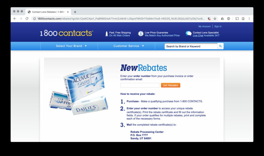 1800contacts/rebates