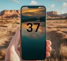 The +37 country code