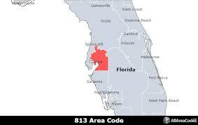The 813 area code