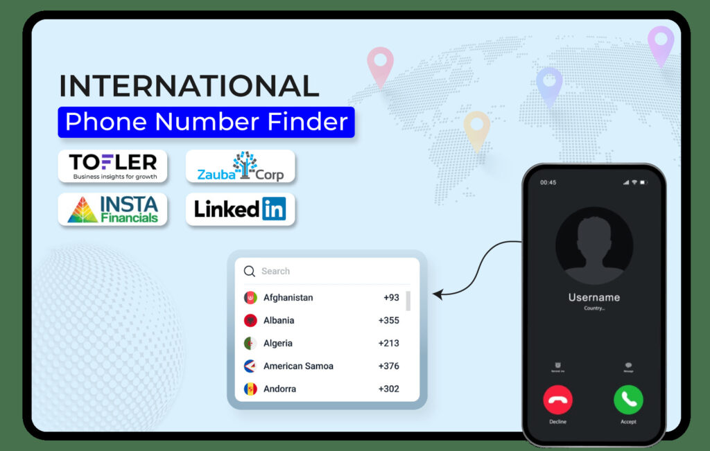 international phone number search engine