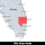 the 561 area code